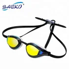 SAEKO advanced UV protection mirror fashion swim new model goggles professional