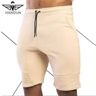 Wholesale men' s clothing zipper pocket fitness cargo shorts mens