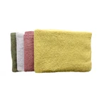 Plain color loop yarn soft winter 100 polyester knitted scarf