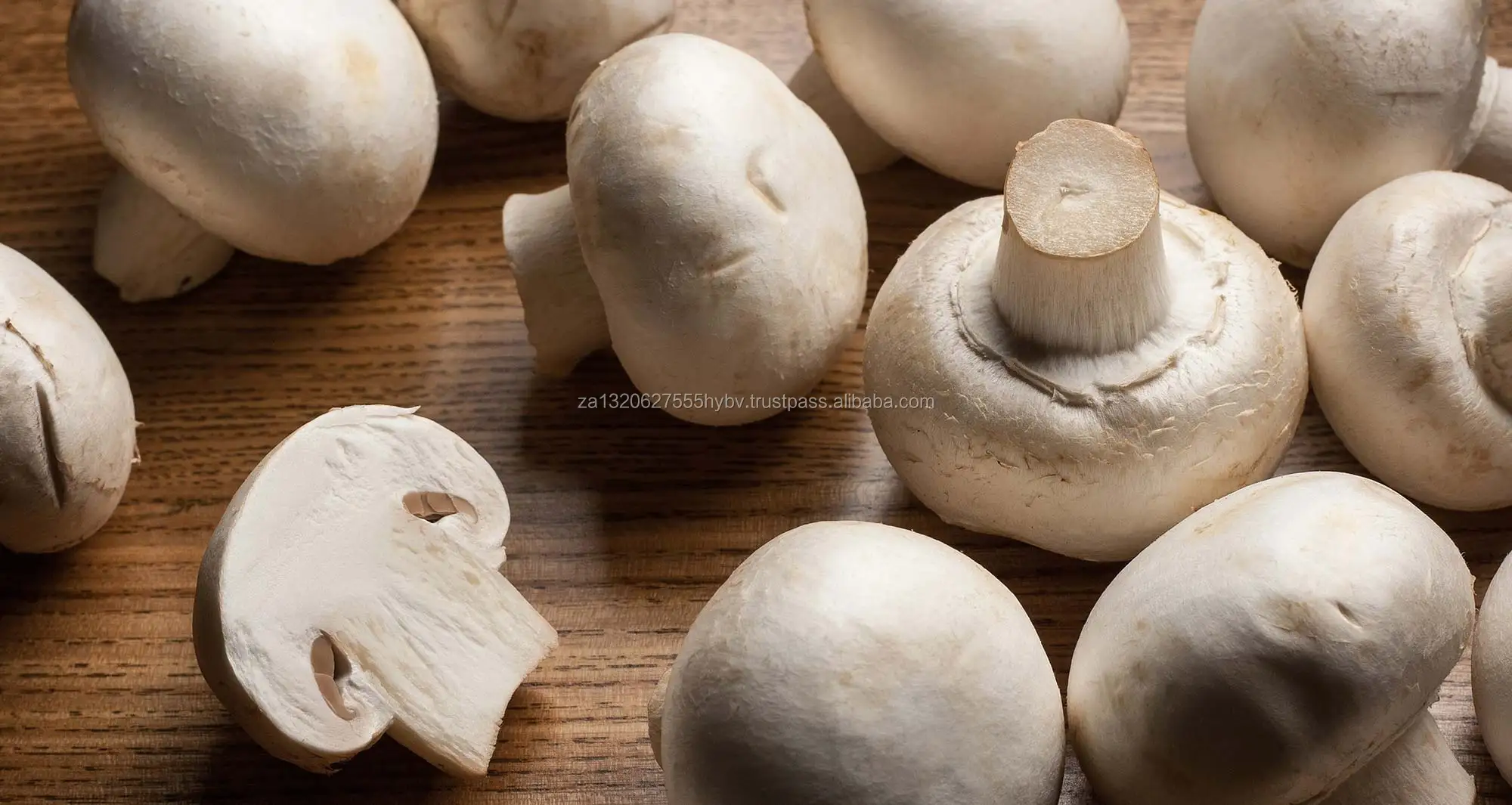 seasoned whole mushroom