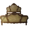 Classic Furniture French Rattan Arch Bed - Antique Reproduction Furniture Mahogany Indonesia