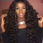 Wholesale the brazilian hair in mozambique aliexpress 8A Grade full cuticle aligned loose wave weave virgin hair