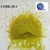 lemon yellow silica sand / natural silica color coated sand