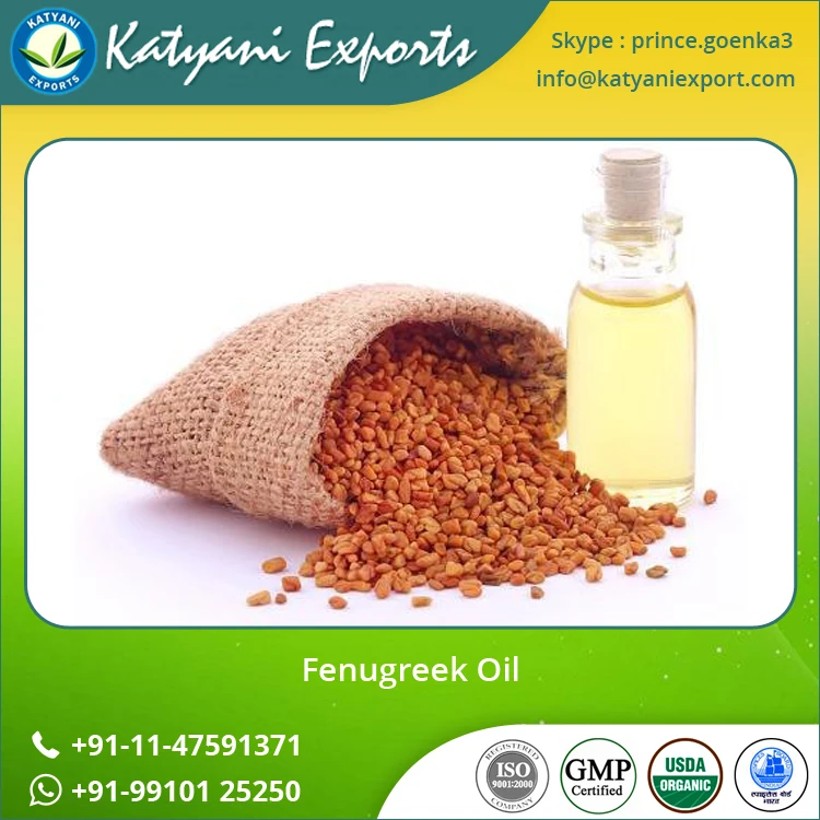 100% pure & natural fenugreek carrier oil at competitive price