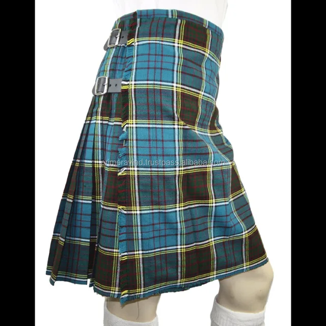 anderson highland active men tartan kilt