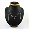 Charming plain silver jewelry set high polish 925 sterling silver indian jewellery silver sets exporter