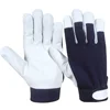 Automotive Assembly Goat leather work gloves / Forest Industry Leather Safety Gloves / Glass Industry Leather Safety