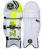 Professional ZAP Signature Batting Leg Guard Best Quality Custom Made Cricket Batting Leg Guard