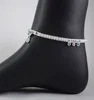 Silver payal jewelry chain Anklets