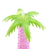BPA Free Transparent Plastic Yard Cup Palm Tree Beach Water Drinking Sipper Cup Bottle