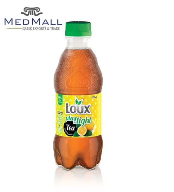 lemon ice tea loux plus "n light - non carbonated drink beverage