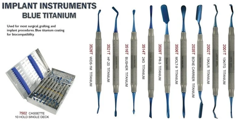 dental implant instruments set