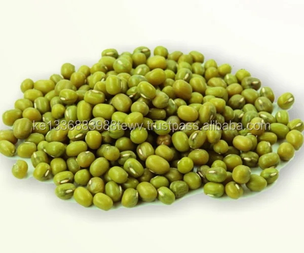 green mung beans.