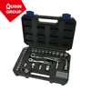 Quinnco 35-PC 1/4" & 3/8" Dr. Go-through Tool Box Sets, 100& M.I.T. Auto Repair Tool Set