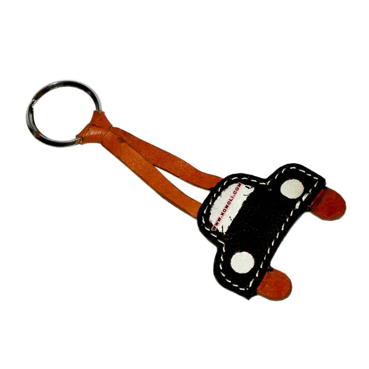 leather key ring 0