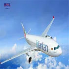 Fast air shipping service freight agents shipping rate from Zhejiang,China to Uganda