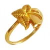 Fine Jewelry 22 Kt Solid Yellow Gold Ring Size 7 Engagement Women'S Finger Ring 4.840 Grams