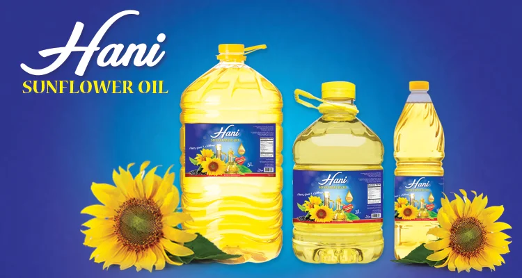 refined deodorized sunflower cooking oil 1l