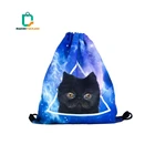 sedex 4 pillar souvenir black drawstring bag
