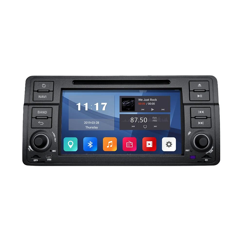 EONON GA9350 для BMW E46 Android 9,0 QuadCore 7 дюймов мультимедиа автомобильный DVD GPS с взаимным управлением EasyConnection