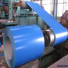 Corrugated painted iron roof color coat steel coil ppgi/blue prepainted steel sheets for roofing