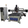 Woodworking 4 axis atc cnc router cutting machinemachine with oscillating knife