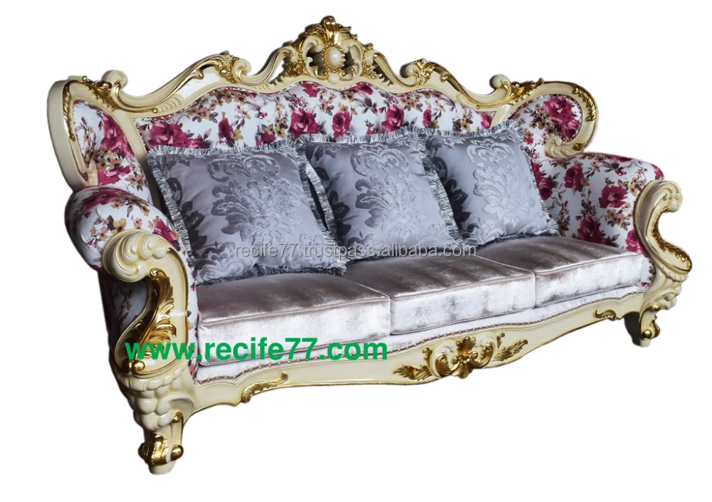 Sofa Set Mahogany Livingroom Furniture