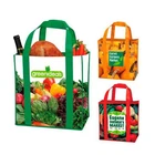 Promotional wholesale laminated cloth fashion cheap fabric foldable reusable gift PP non woven shopping bag