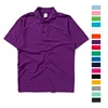 High quality dry fit cotton fabric custom short sleeve women polo t shirt