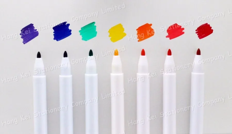 Kids and adults multi colors dry erase whiteboard marker pen with eraser
