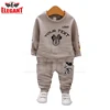 Low MOQ Baby Boys Clothes Full Sleeve T-shirt And Pants 2pcs Cotton Suits Children Clothing Sets Toddler Brand Tracksuits