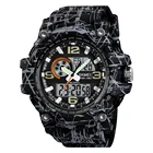 skmei 1283 popular big wrist sport watches for men military time watch 2018