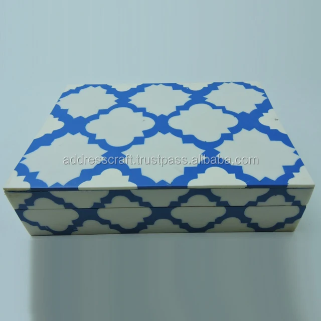 resin and mfd board beautiful jewelry gift box