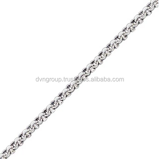 silver belcher chain