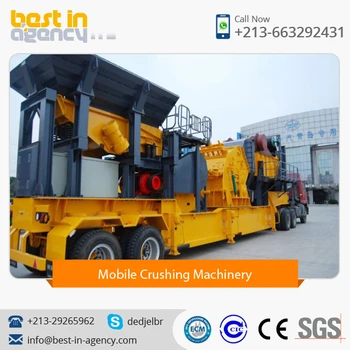 New Design Mobile Crusher Screening Plant