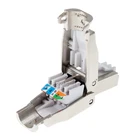 Rj45 Plug FTP Tool-Less RJ45 Plug Connector Cat6a Shielded RJ45 Toolless Plug