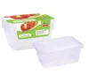 Light plastic food container rectangular plastic food storage container box 650ml