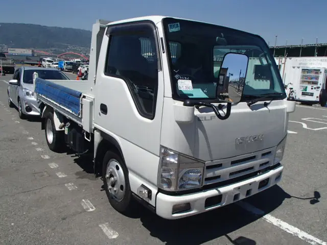 isuzu elf dump truck njr85ad / 4jj1 2990cc turbo