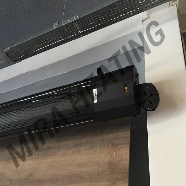 Mira Heating Compact Tube Radiant Gas Heater Outdoor Heater Wall