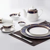 flat plate restaurant plates sets fine china dinnerware sets embossed royal classic bone china