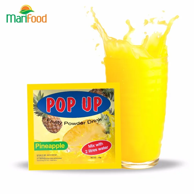 Pop Up Indonesia Pineapple Juice Instant Fruit Drink Juice Powder Buy