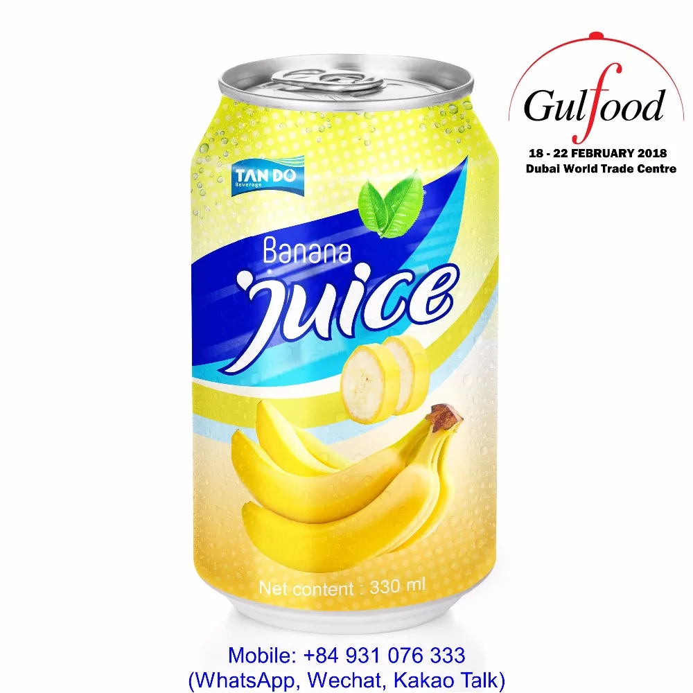 wholesale 100% sugar free fruit juice banana