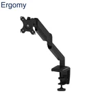 AG8-21 High Quality Aluminium Adjustable Flexible Single Gas Spring Laptop Computer Monitor Stand LCD Monitor Arm