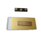 Reusable name badge magnet ndfeb magnetic name tag name holder magnet