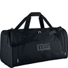 Black Top Trendy Cool Fitness Sports Duffle Sack Kit Gym Bag