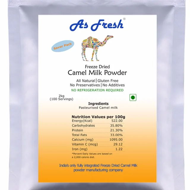 freeze dried camel milk powder