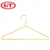 High quality clothes closet yellow color Wire hanger