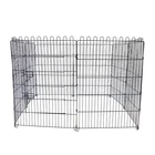 Metal Wire Dog Portable Playpen For Yard Dog Rabbit