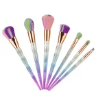 7pcs rainbow Unicorn personalised makeup brush set For Cosmetic Make up kit