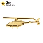 Customized helicopters airline cap custom lapel pin commemorative badge